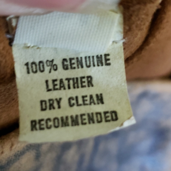 Vintage leather dress - Picture 4 of 5